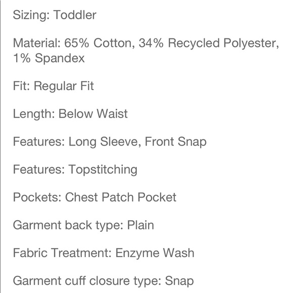 Denim Jacket 12M - Picture 6 of 6